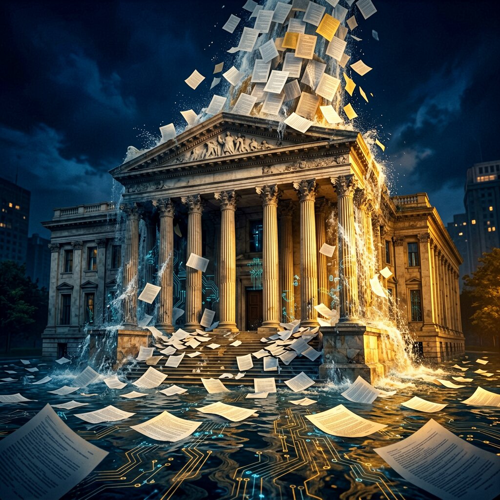 AI-Generated Lawsuits Are Flooding Federal Courts — And the Justice System Is Drowning