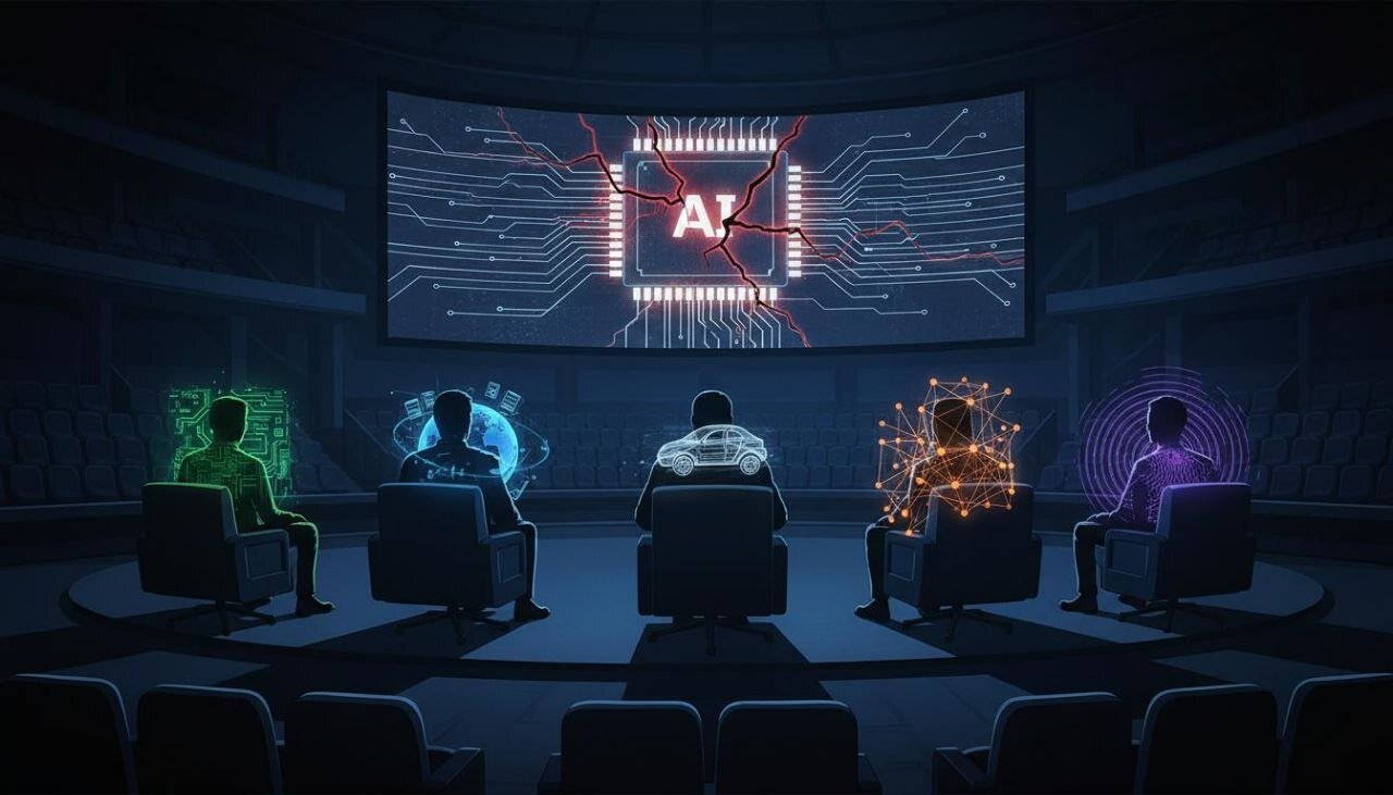 Five Architects of the AI Economy Just Told the World Where the Wheels Are Coming Off