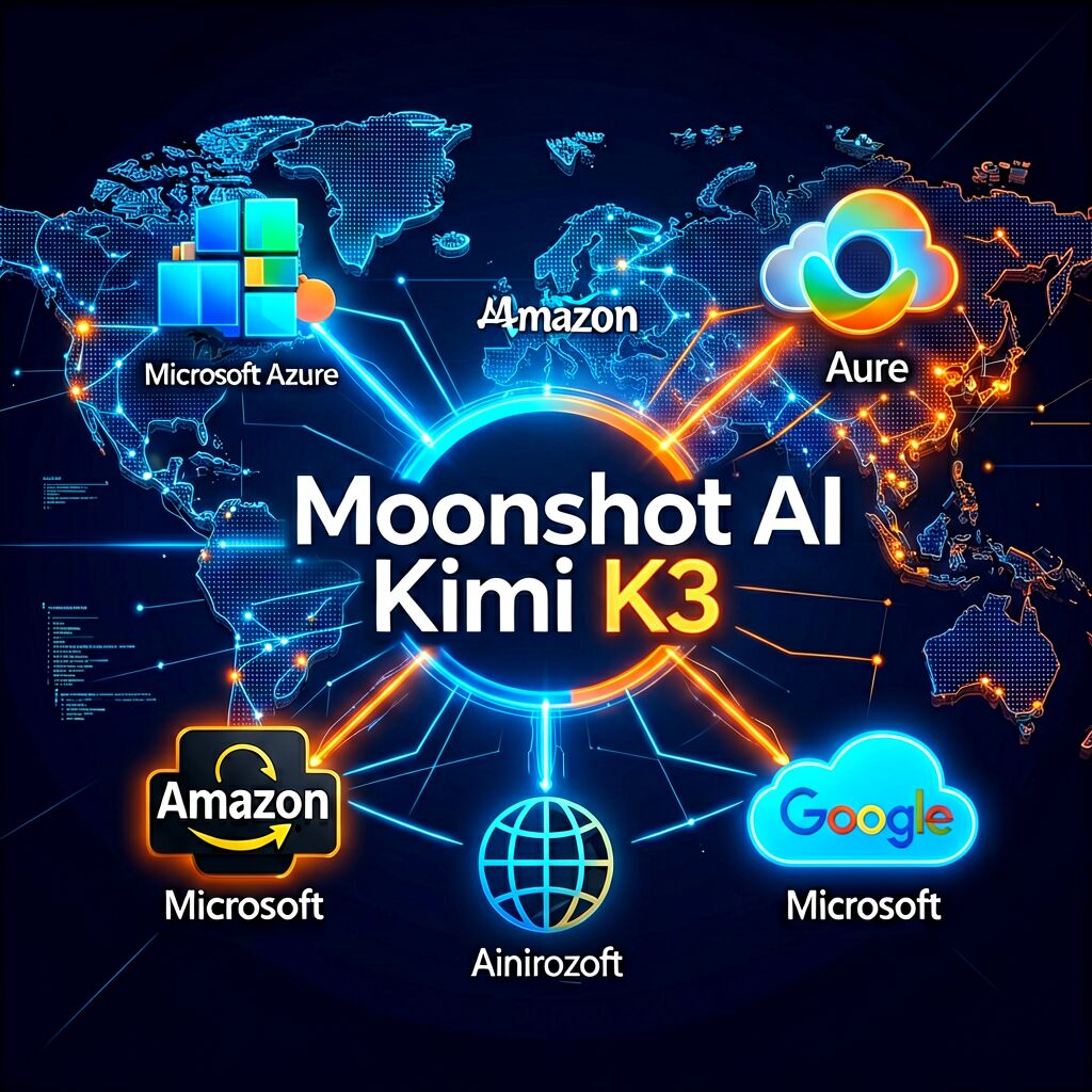 Chinese Moonshot AI Lands Hosting Deals With Microsoft, Amazon, and Google — A First for US-China AI