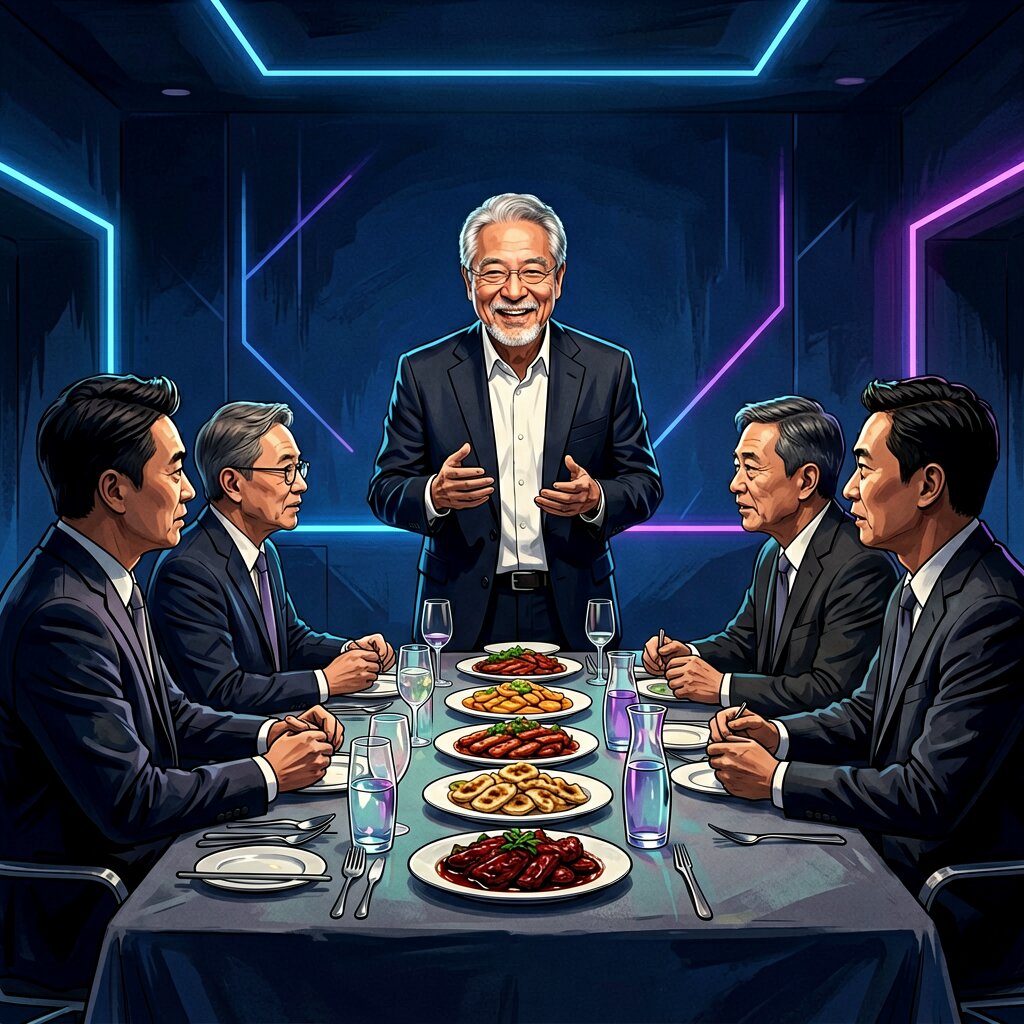 Nvidia Courts Korea's Tech Giants at Taipei Dinner — And the US-China Chip War Just Got a New Front