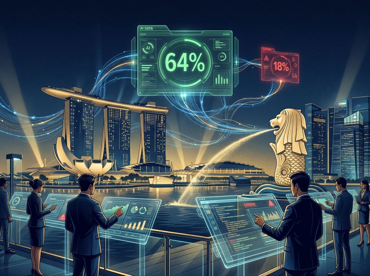 Singapore's AI Paradox: 64% Adoption, But Only 18% Actually Know What They're Doing