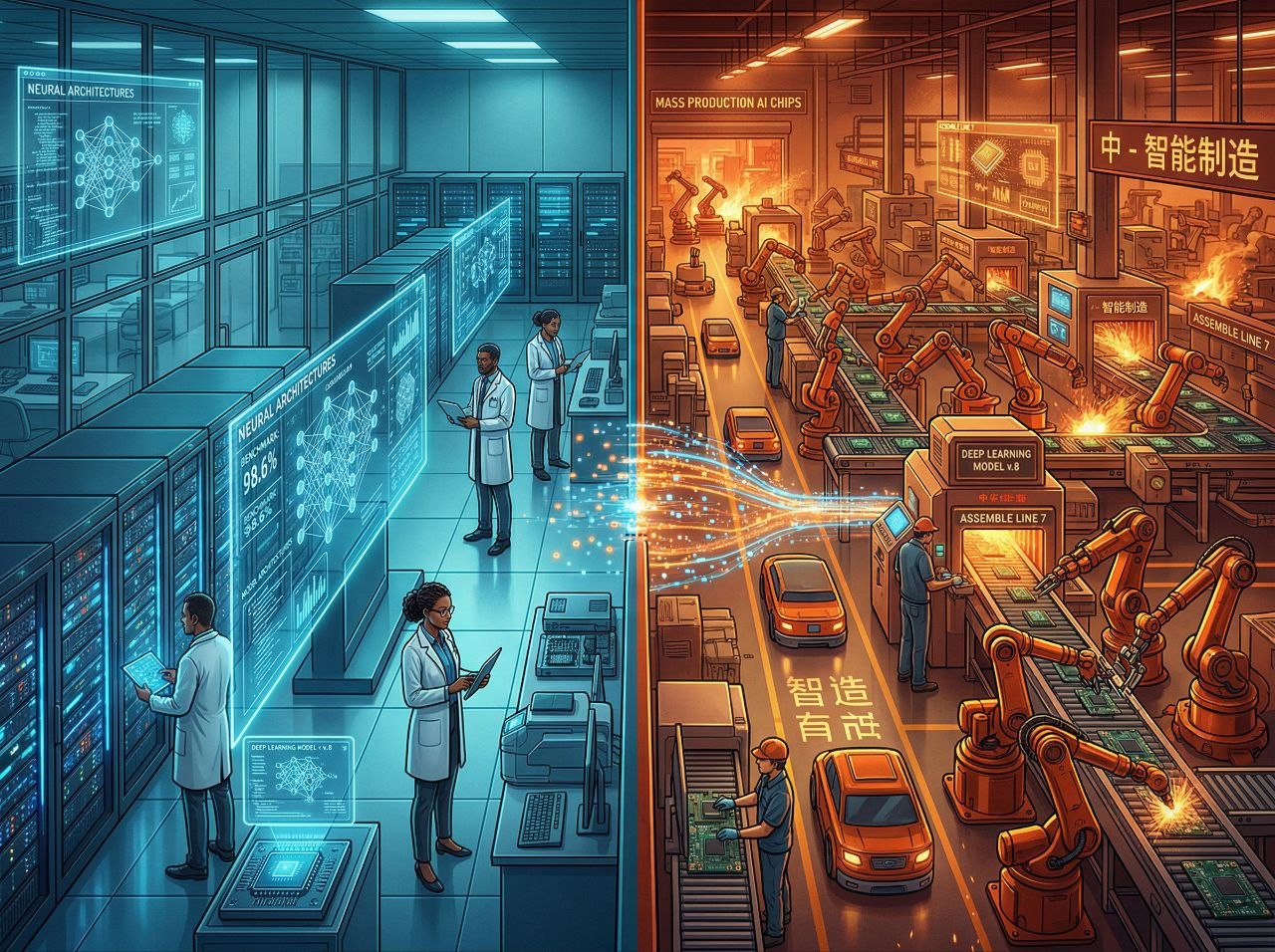 China's Secret AI Weapon: Why Open-Source and Manufacturing Dominance Could Win the Race