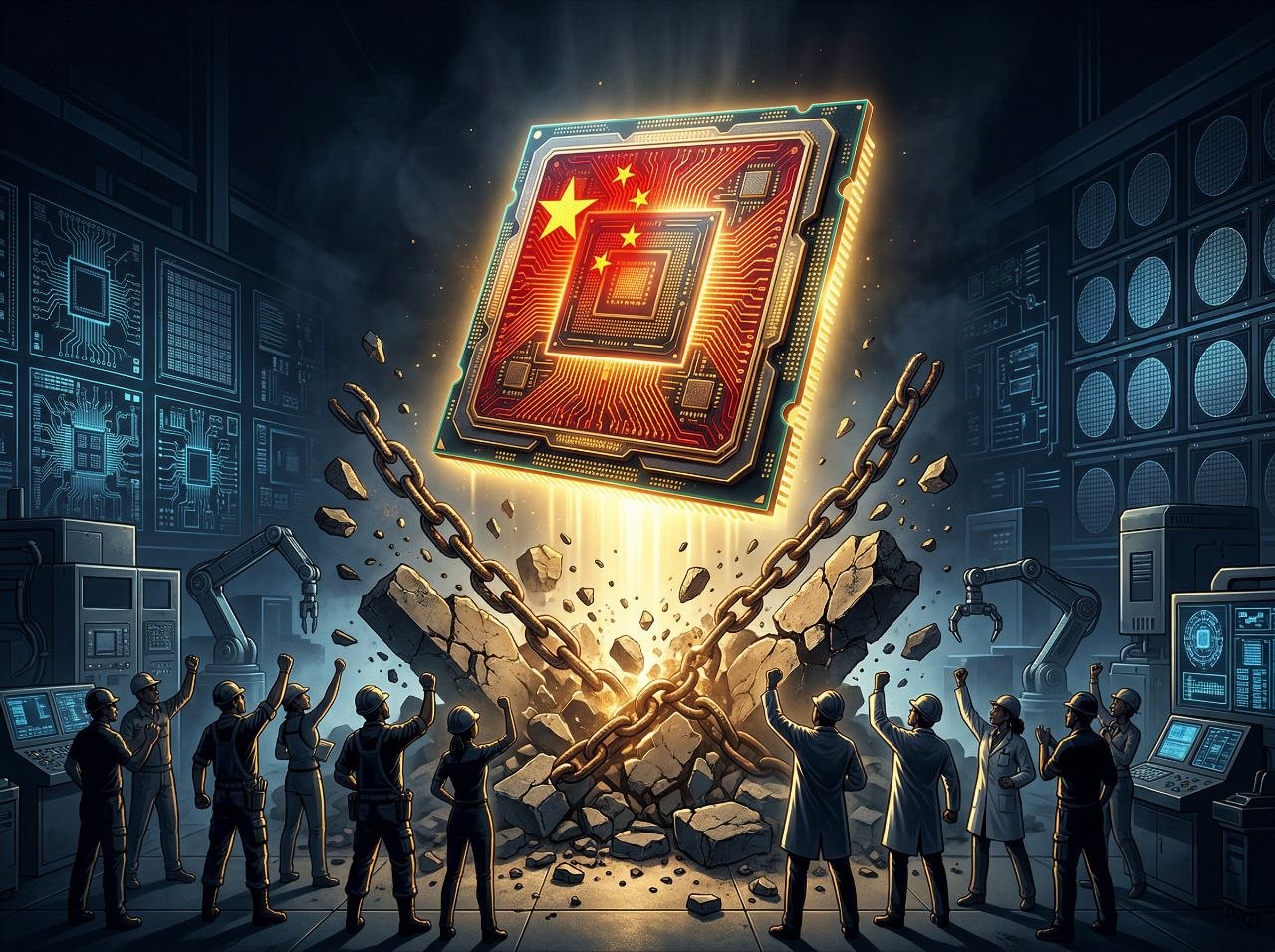 China's Chipmakers Just Posted Record Revenue — And Proved US Sanctions Spectacularly Wrong