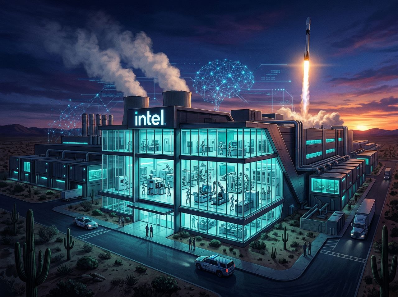 Intel Joins Elon Musk's TeraFab: The Most Consequential Alliance in Tech