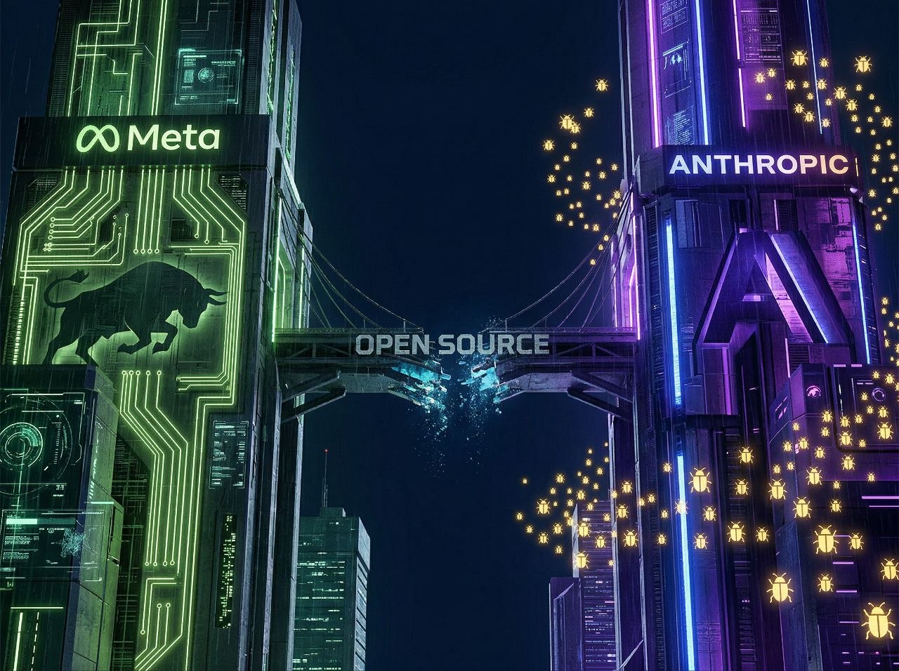 The Great AI Proprietary Pivot: Meta and Anthropic's Billion-Dollar Bets