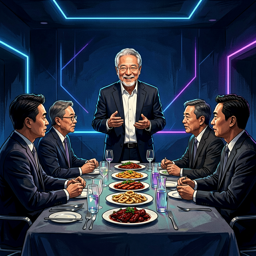 Nvidia Courts Korea's Tech Giants at Taipei Dinner — And the US-China Chip War Just Got a New Front