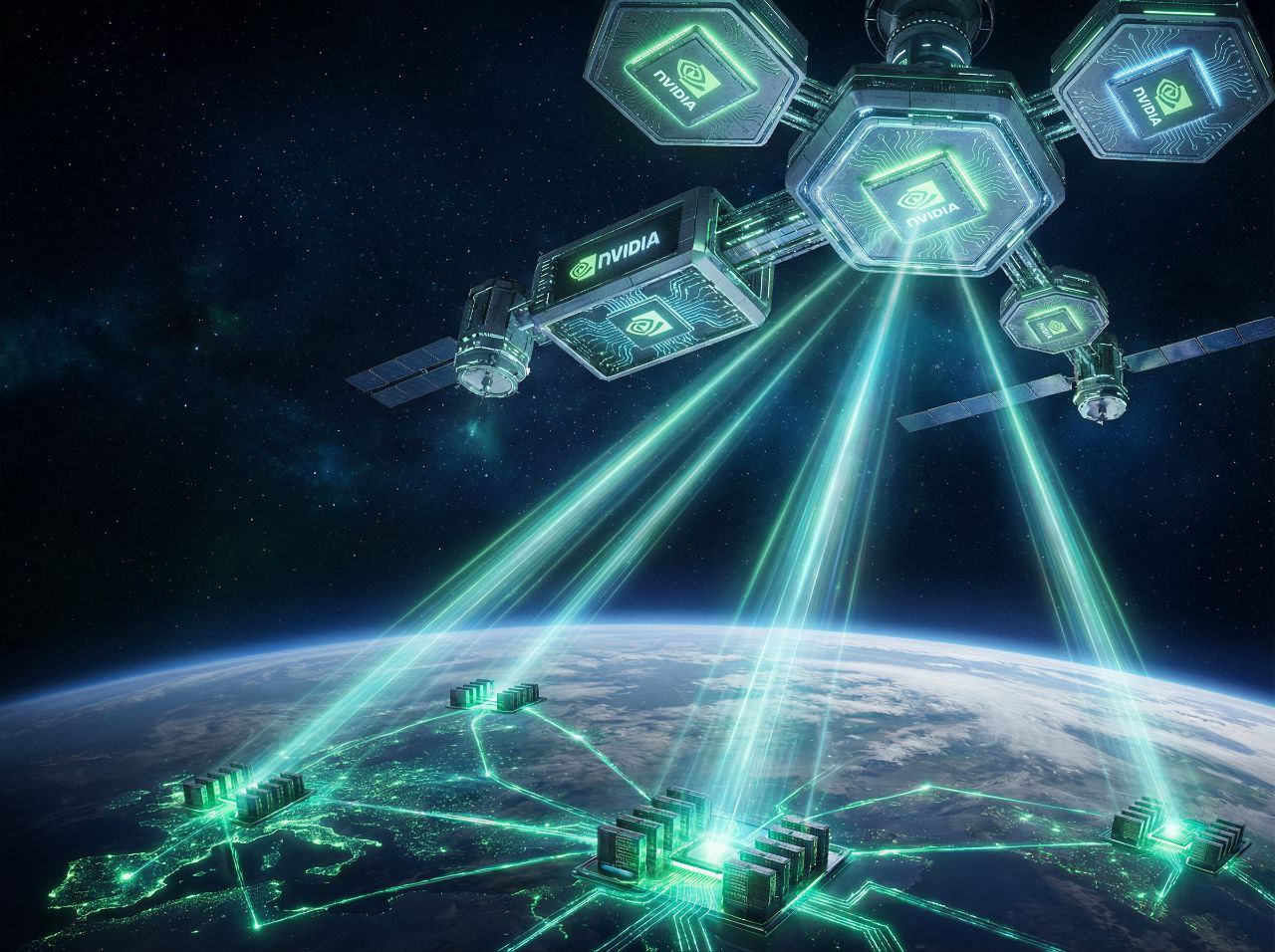 Nvidia AI infrastructure from Earth to space