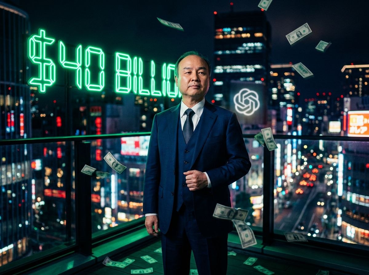 SoftBank Just Borrowed $40 Billion to Go Even Deeper on OpenAI